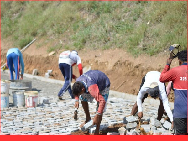 Em Bom Jesus, o programa Pavimenta em Ação segue trabalhando intensamente no distrito de São Jose