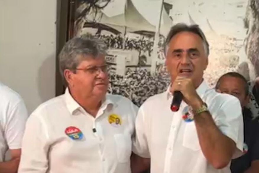 Luciano Cartaxo anuncia apoio a João Azevêdo no segundo turno: 