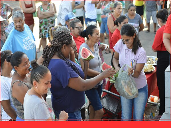 Em Bom Jesus: Parceria entre a prefeitura e governo do estado já distribuiu cerca de 12 toneladas de alimentos em 2024