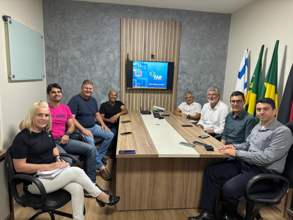 Prefeito de Boa Vista visita Hospital da FAP para últimos ajustes do 3° Pedal Beneficente