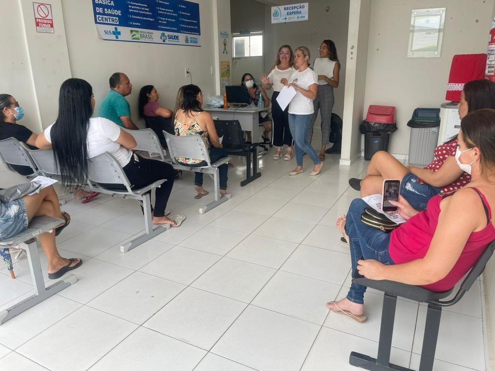 Prefeitura de Soledade realiza palestra alusiva ao Janeiro Branco em Unidade Básica de Saúde do Centro.