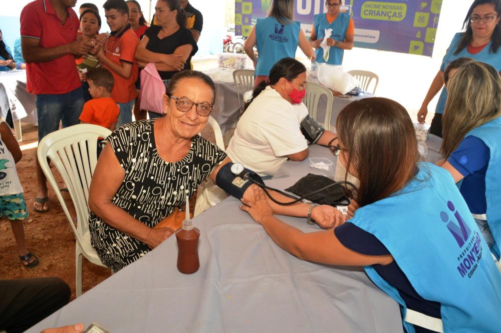 Prefeitura de Monteiro leva serviços de Saúde para Comunidade do Sítio Bom Nome