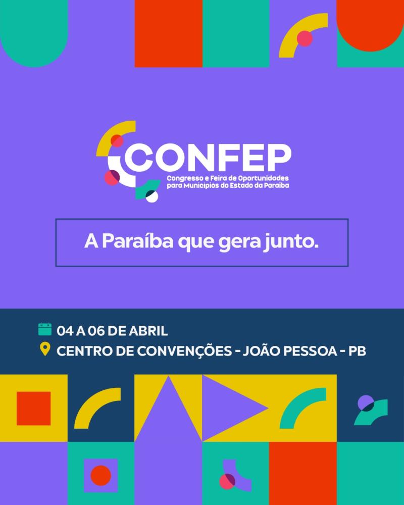 Famup abre inscrições para I Congresso e Feira de Oportunidades para Municípios da Paraíba