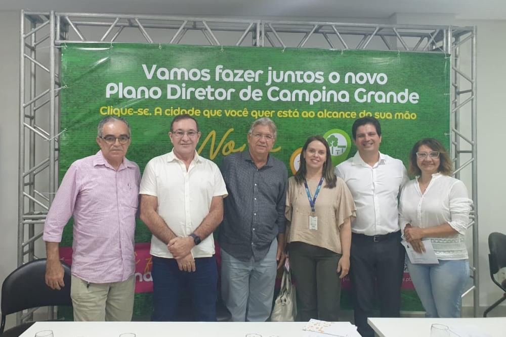 FIEPB e Sinduscon/PB participam de reunião sobre o plano diretor de Campina Grande