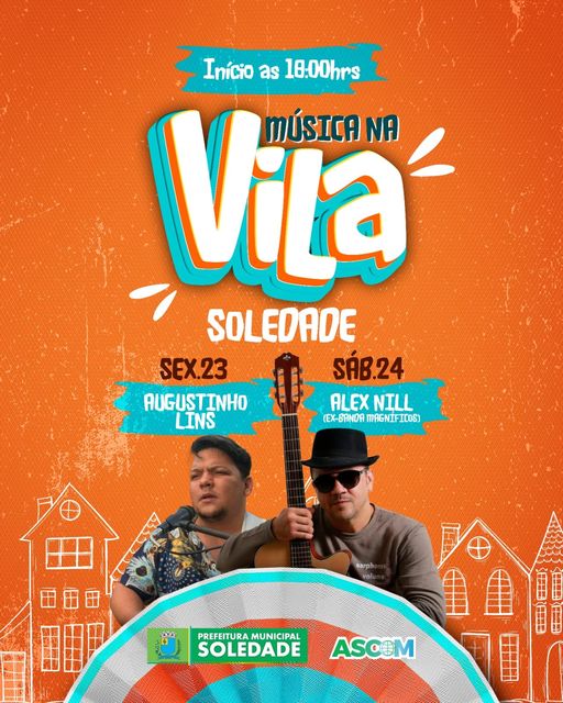 Prefeitura de Soledade realiza mais uma edição do Projeto Música na Vila