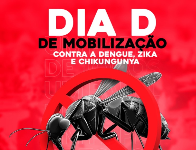 Prefeitura de São Jose do Bonfim realiza Dia D de Mobilização Contra a Dengue, Zika e Chikingunya nesta quinta(22)