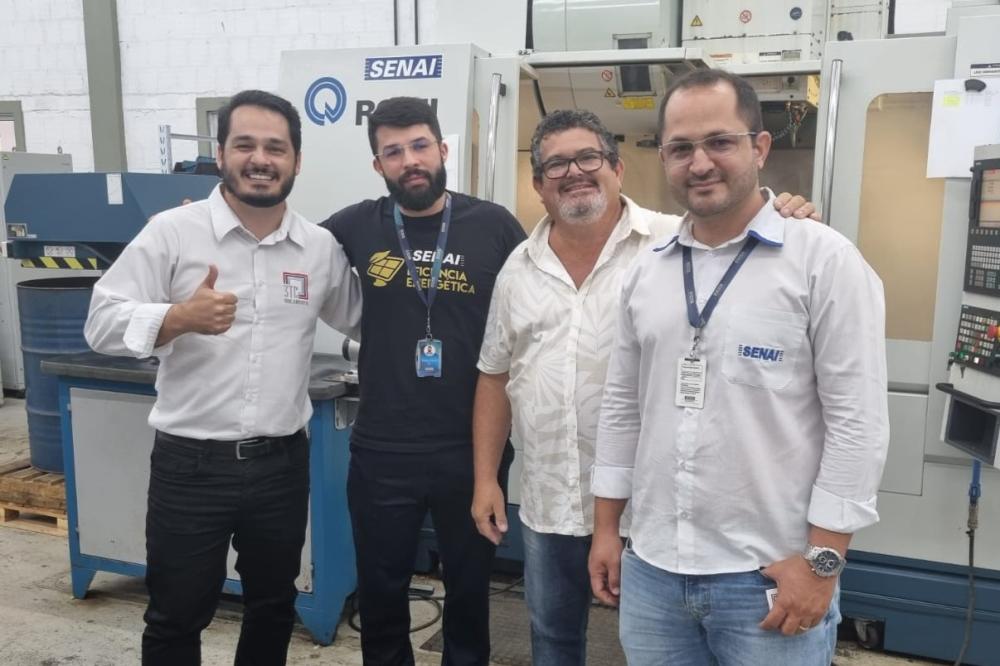 SENAI Paraíba recebe visita de empresa de isolamento térmico para fortalecer a parceria institucional