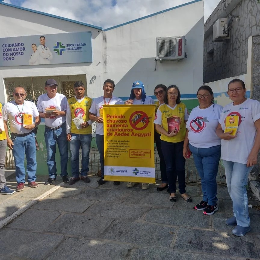Prefeitura De Boa Vista realiza Dia D de Combate ao Mosquito da Dengue com grande sucesso 