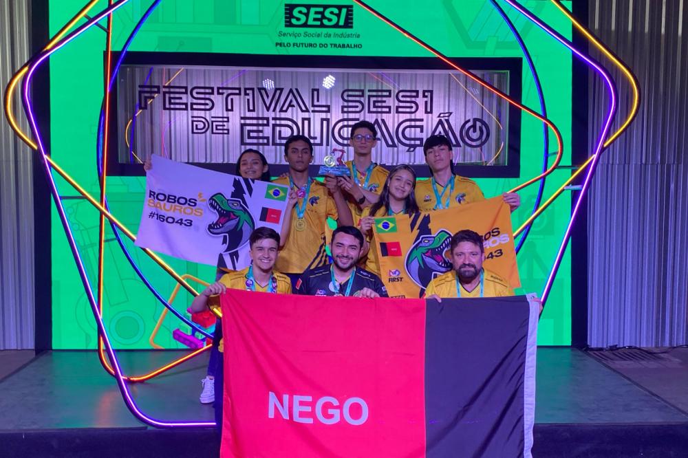 Equipes de Robótica da Escola SESI PB conquistam 3 Prêmios no Festival SESI de Educação 2024