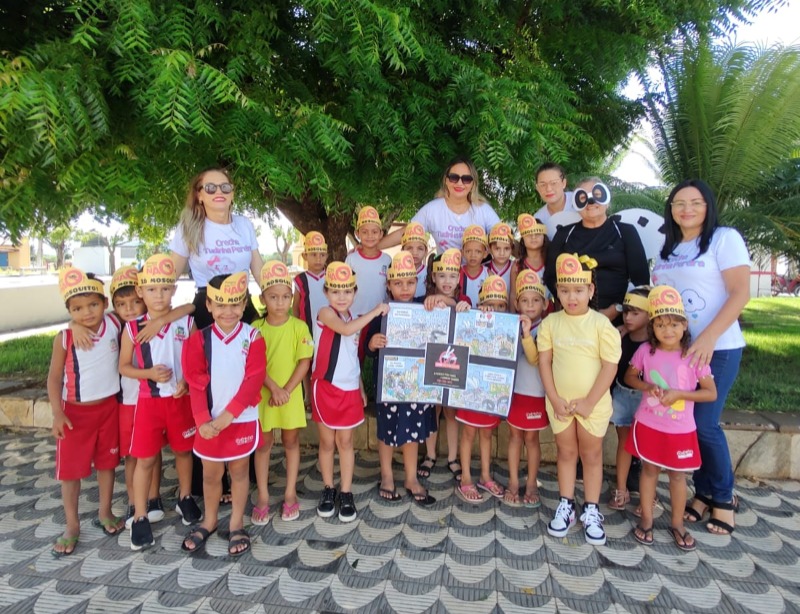 Alunos da Creche Tudinha Pereira de Quixaba se Engajam na Prevenção do Aedes aegypti em Parceria com a Saúde
