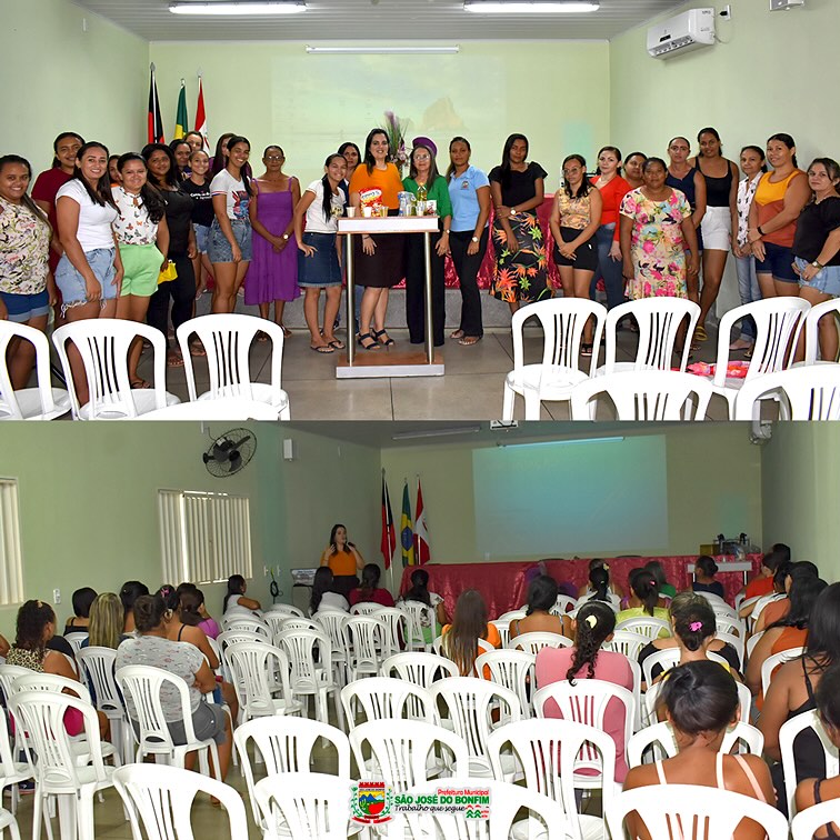 Prefeitura de São José do Bonfim promove formação sobre alimentação saudável na Creche Maria Marques