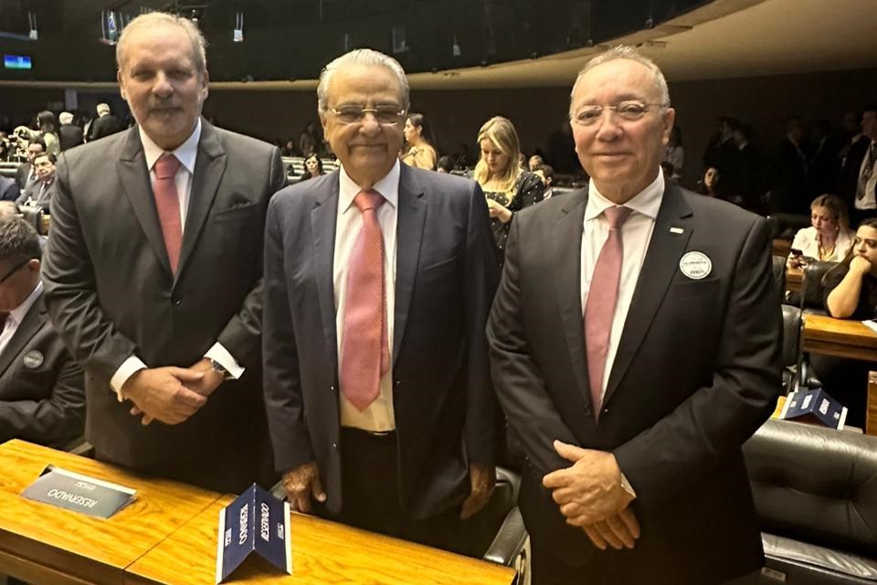 Presidente interino da FIEPB José William Montenegro Leal participa do lançamento da Agenda Legislativa 2024