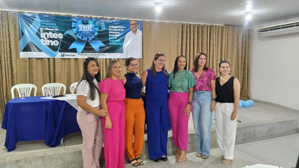 Em Monteiro, Centro da Mulher e CEMED reúne profissionais em palestra sobre o Março Azul Marinho