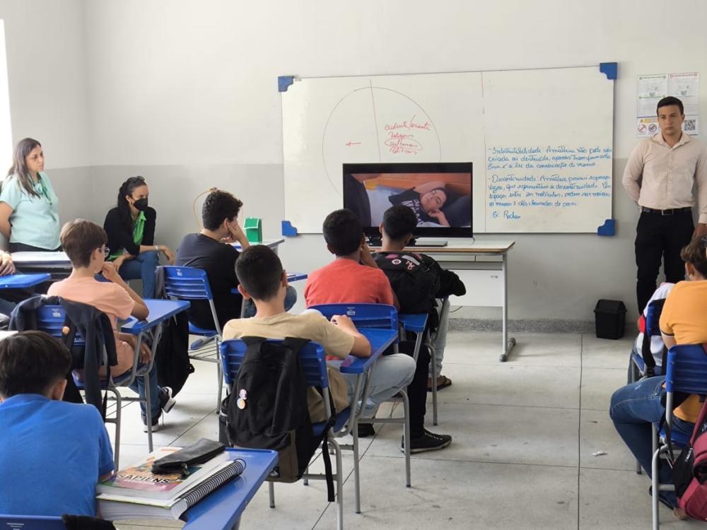 Prefeitura de Soledade promove roda de conversa sobre violência de gênero na Escola Prof. Luiz Gonzaga Burity