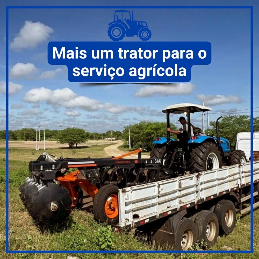 Prefeitura de Boa Vista Recebe Novo Trator Agrícola para Fortalecer Agricultura Local