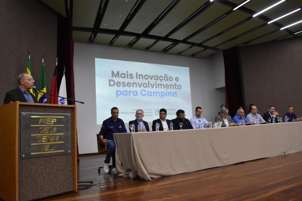 Presidente em Exercício da FIEPB, participa de evento com o governador da PB que oficializa a instalação de empresas em Campina Grande