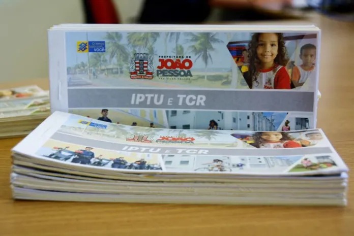 Em João Pessoa, prazo para pagamento do IPTU e TCR em cota única termina nesta sexta-feira