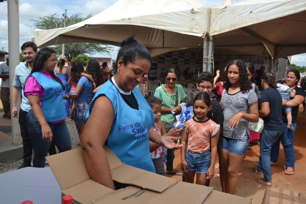 Prefeitura de Monteiro realiza a 20ª edição da Feira de Saúde na Comunidade desta vez sitio Serrote