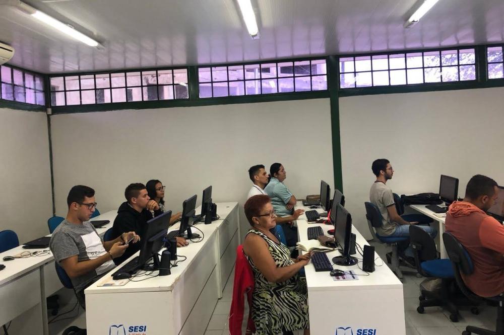 SESI PB inicia matrículas para curso de informática em Campina Grande