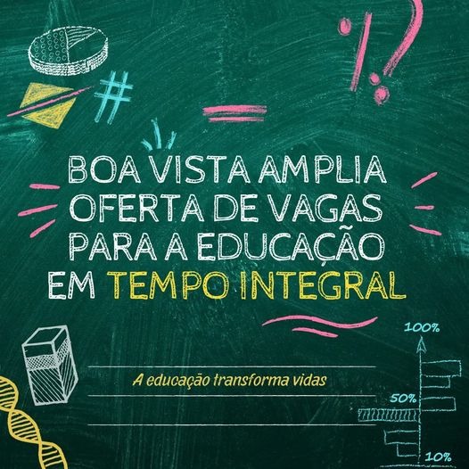 Prefeitura de Boa Vista Amplia Oferta de Educação em Tempo Integral na Escola Manoel Alves Monteiro