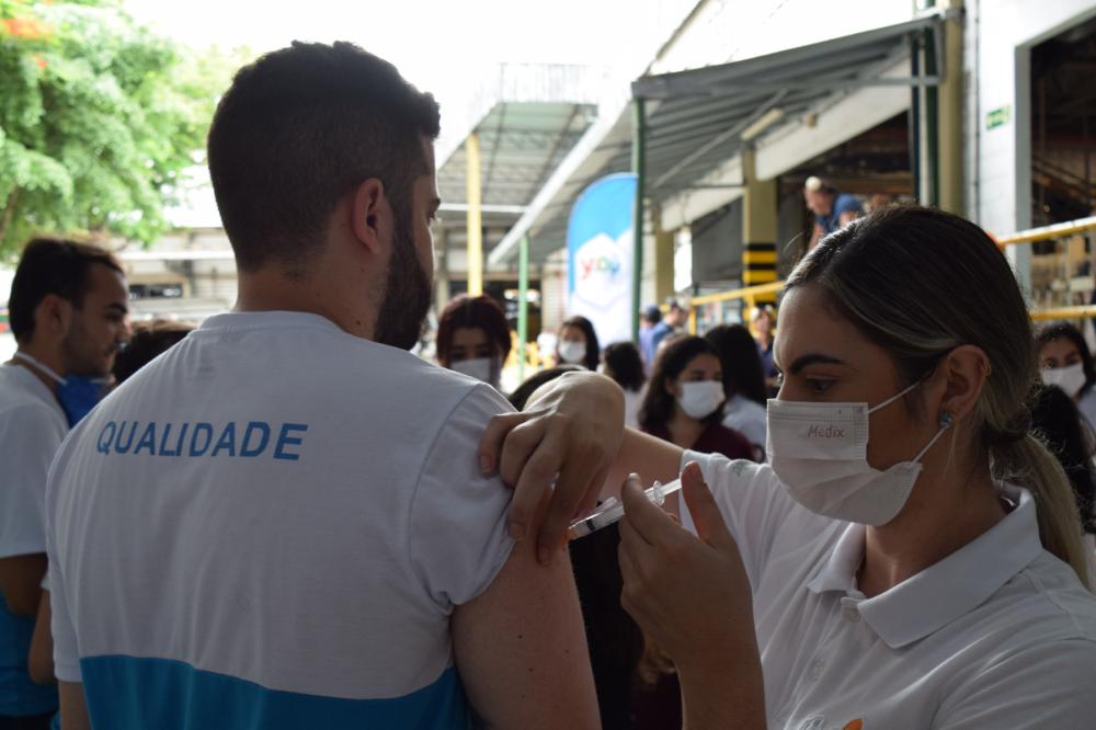 SESI PB inicia Campanha que vai imunizar 6 mil trabalhadores da indústria na PB