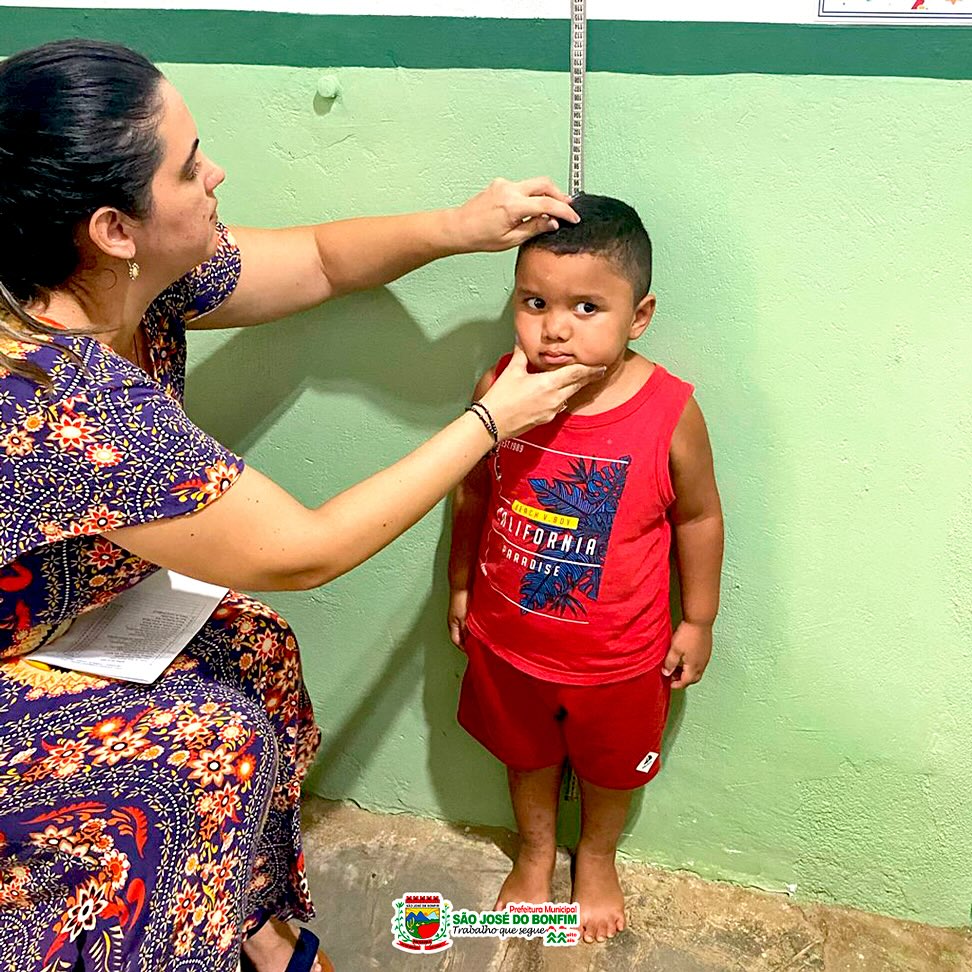Prefeitura de São Jose do Bonfim inicia Avaliação Antropométrica em Alunos da Creche Municipal