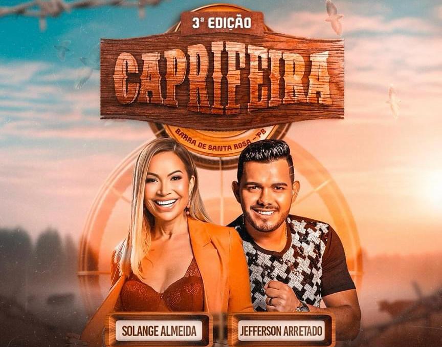 Prefeitura de Barra de Santa Rosa divulga atrações da III Caprifeira