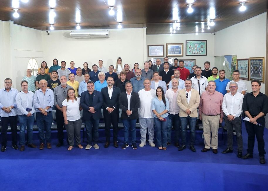 Prefeito de Soledade, Geraldo Moura Ramos reuniu com autoridades para tratar sobre Polo Industrial no município.
