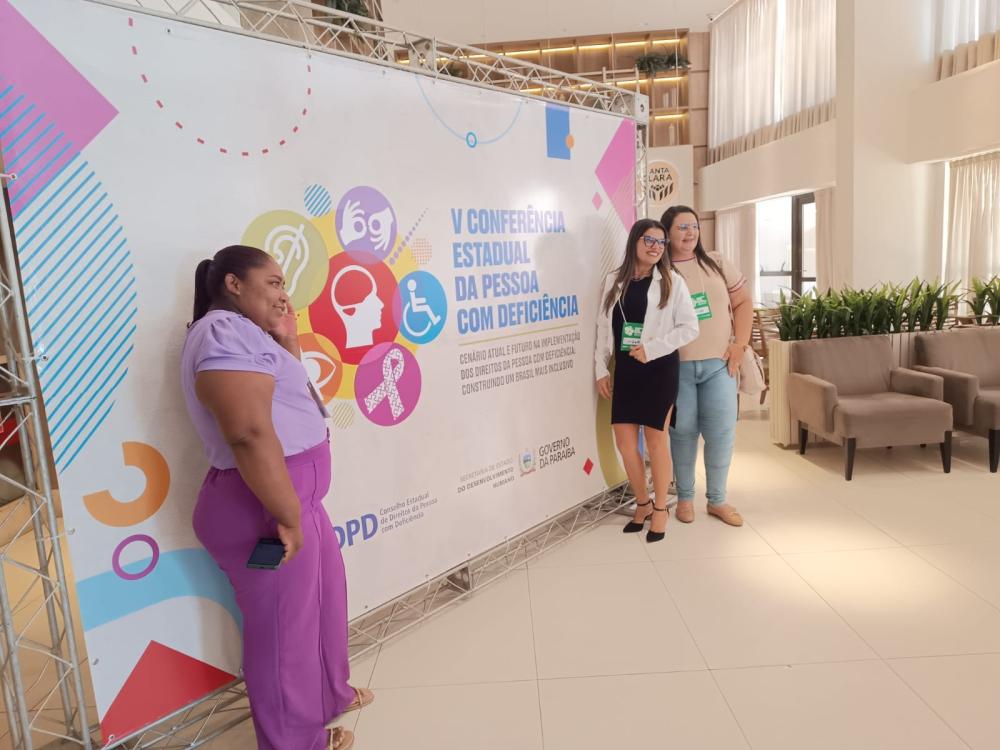 Representantes de Soledade participaram da V Conferência Estadual da Pessoa com Deficiência, em João Pessoa. 