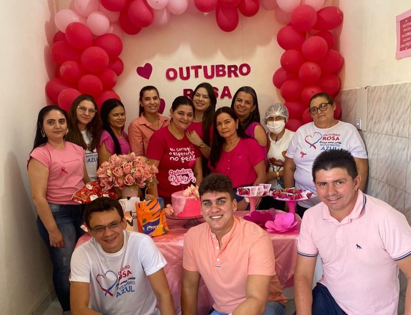 Prefeitura de Riacho dos cavalos promove ação de atendimento e realização de exames em alusão ao Outubro Rosa
