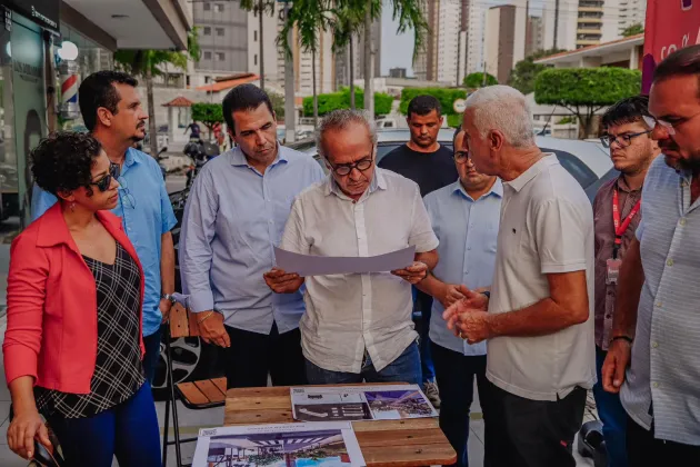 Cícero autoriza obras para transformar rua do Miramar em espaço de fomento da economia criativa