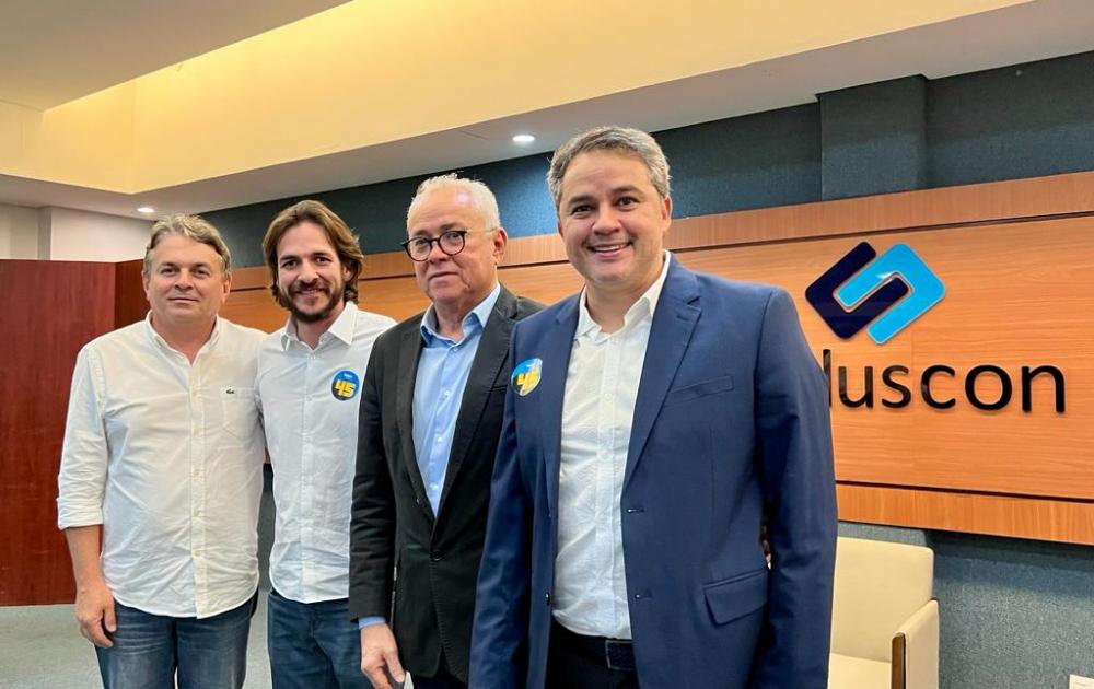 Ao lado de Pedro, Efraim participa de diálogo com sindicato da construção civil e agradece votação 