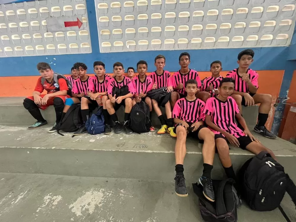 Atletas de Futsal de Soledade participaram da disputa pelas oitavas de final dos Jogos Escolares da Paraíba 2024.