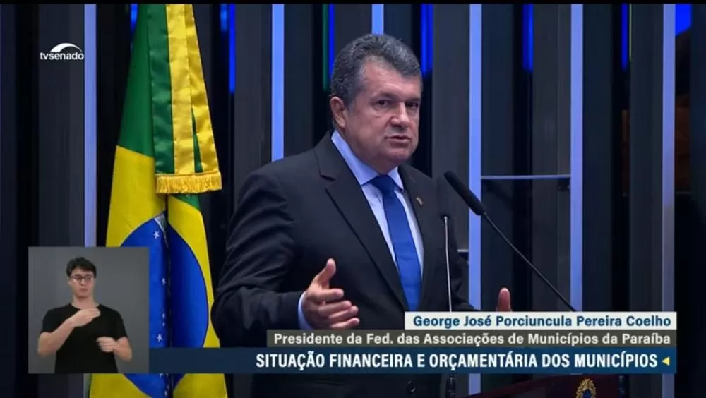 No Senado, George Coelho defende manutenção dos 8% de desoneração da folha dos municípios