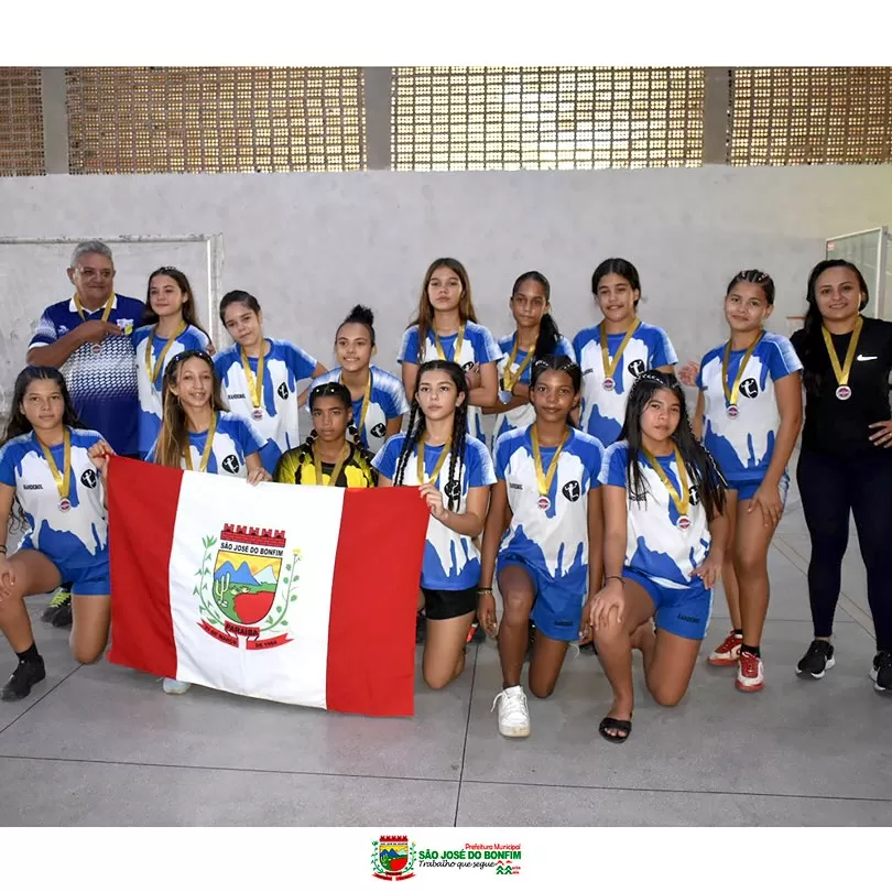 Equipe de Handebol de São José do Bonfim é Tricampeã da Etapa Regional dos Jogos Escolares da Paraíba