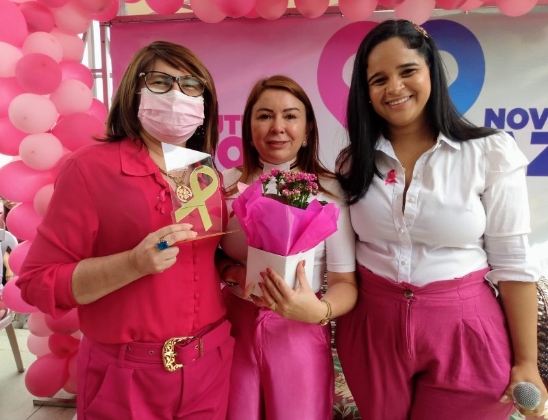 Mulheres de Quixaba são homenageadas em evento emocionante do Outubro Rosa 2022