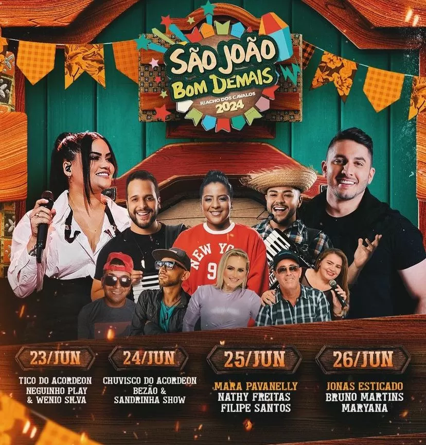 Prefeitura de Riacho dos Cavalos prepara os últimos detalhes para o São João Bom Demais 2024