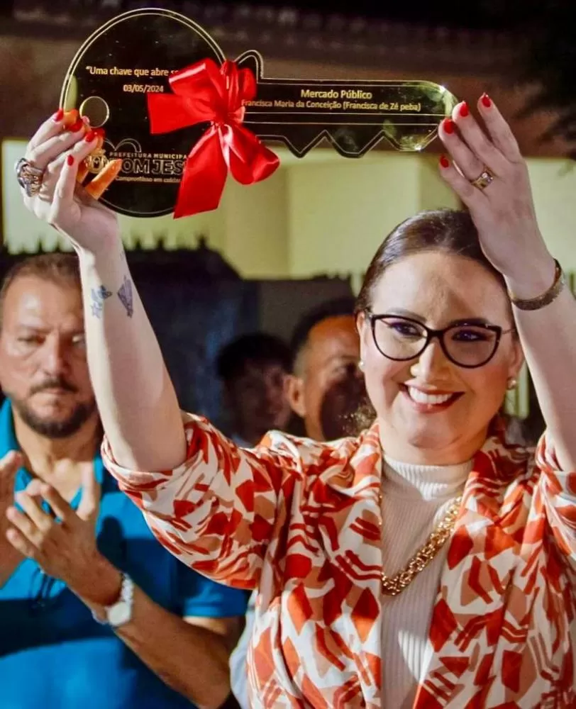 Prefeita de Bom Jesus, Denise Bayma, entrega obras e assina novas ordens de serviço; Confira a programação 