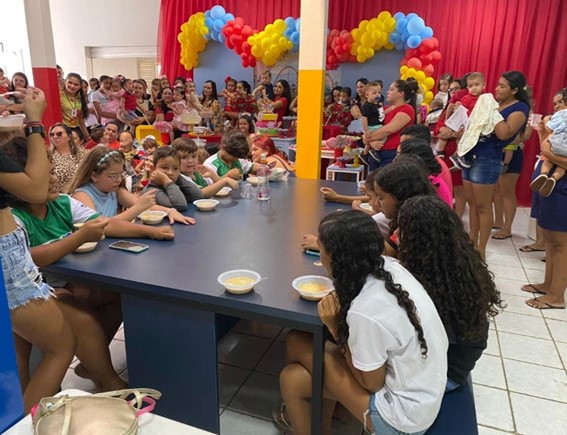 Assistência Social de Riacho dos Cavalos realiza festa para crianças do município