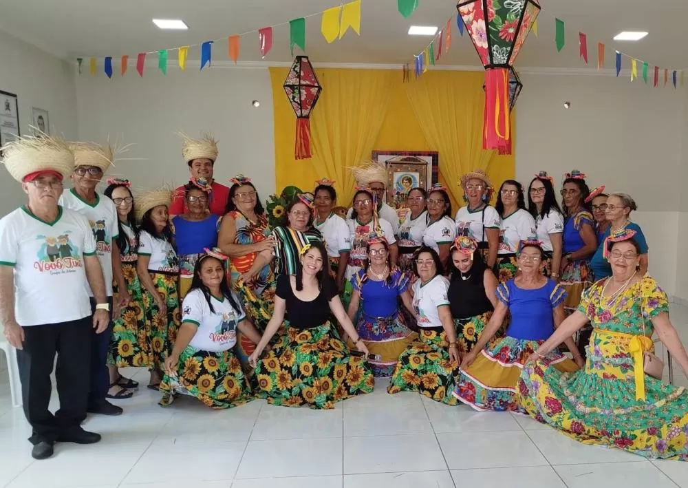 Secretaria Municipal de Assistência Social de Riacho dos Cavalos Realiza Arraiá da SEMAS e 18º Arraiá do Grupo Vovó Tina