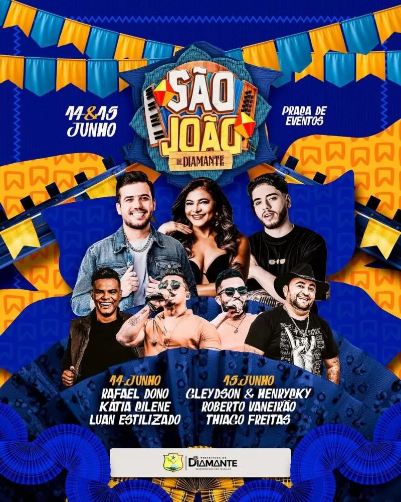São João de Diamante Movimenta Este Fim de Semana