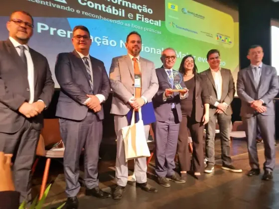PMJP recebe Prêmio Qualidade da Informação Contábil e Fiscal, em Brasília