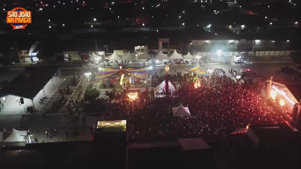 Barra de Santa Rosa Atraí Grande Público para o Primeiro Dia do São João na Praça; Festa segue nesta quarta feira.