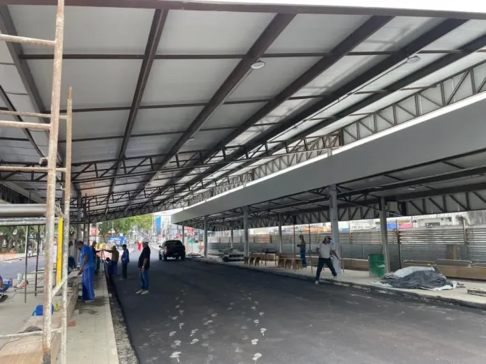 Novo Terminal de Passageiros do Parque Solon de Lucena será entregue à população nesta quarta-feira