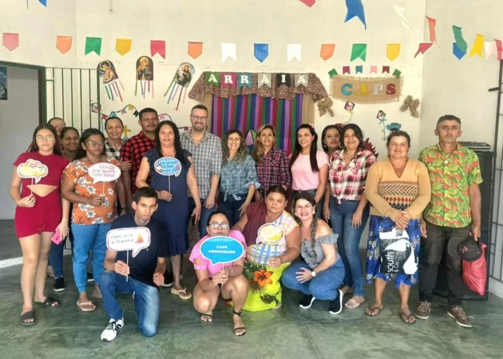 CAPS de Barra de Santa Rosa Celebra São João com Usuários e Famílias