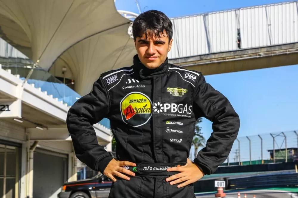 João Guimarães pronto para a 7ª etapa da Fórmula 1600 em Interlagos