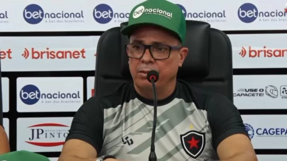 Piza celebra vitória e vê Botafogo-PB com dois tempos distintos contra o São José: “No 2º tempo encontramos um desenho”