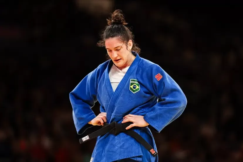 Emocionada, Mayra Aguiar reflete sobre derrota e dificuldades físicas