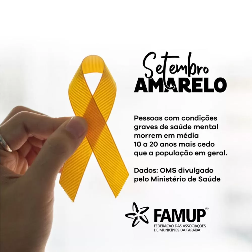 Brasil lidera ranking mundial de ansiedade e outras doenças mentais; Famup reforça atenção dos municípios para a causa