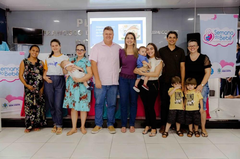 Prefeito de Boa Vista André Gomes participa da abertura oficial da I Edição da Semana do Bebê